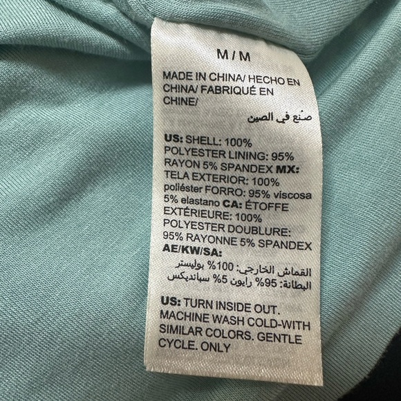 White House Black Market Blue Embellished Neck Ombre Dress - Picture 7 of 7